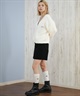 RVCA ルーカ ニット セーター カーディガン レディース バックプリント ロゴ BF044-P66(CLO-M)