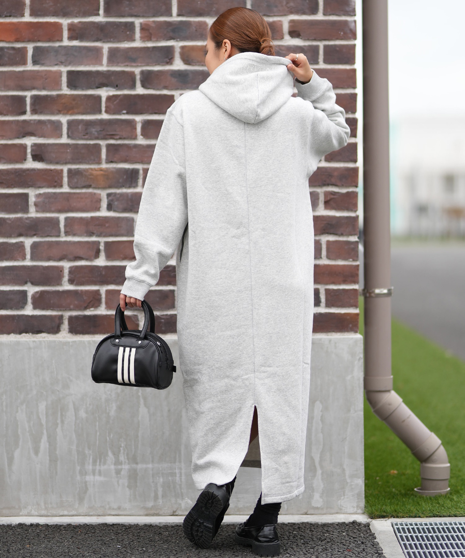 RVCA ルーカ ワンピース レディース パーカー スウェット 裏起毛