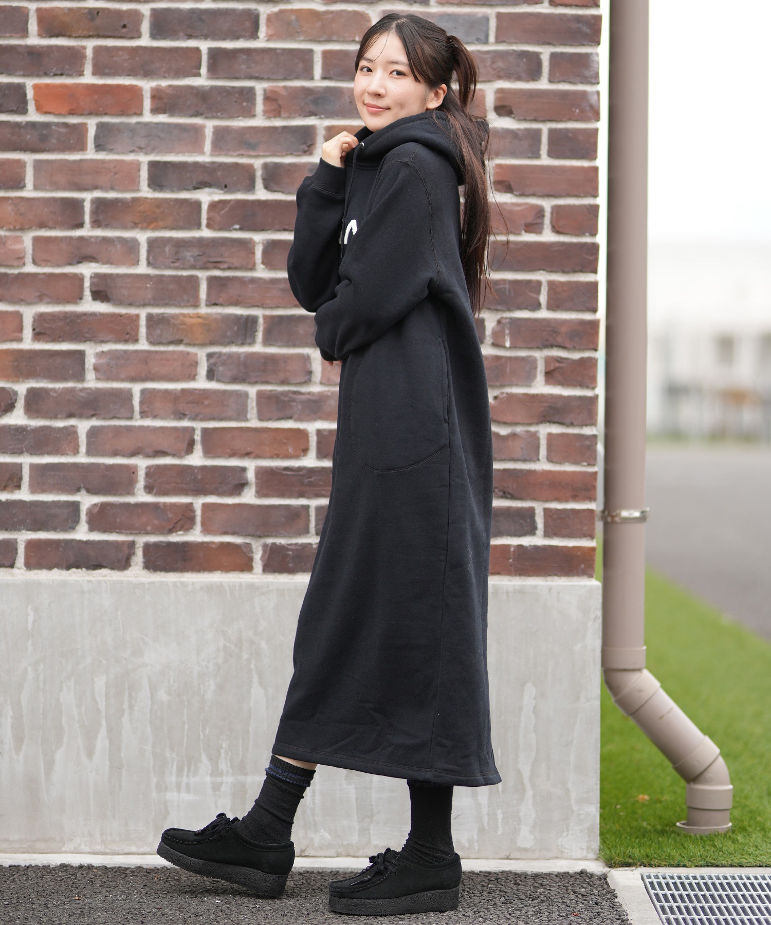 RVCA ルーカ ワンピース レディース パーカー スウェット 裏起毛