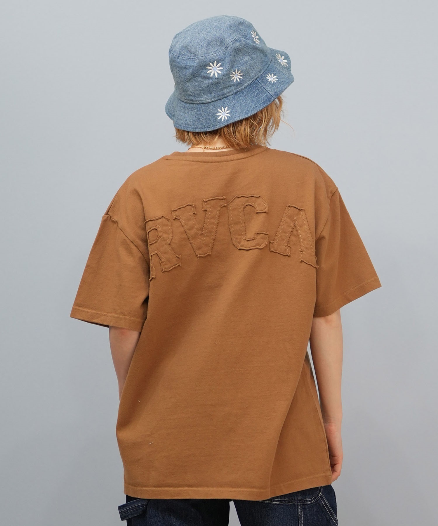 RVCA ルーカ 半袖 Tシャツ レディース オーバーサイズ ロゴ ARCH RVCA