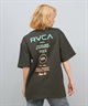 RVCA ルーカ 半袖 Tシャツ レディース バックプリント ロゴ SOUVENIR LOOSE FIT ST BF043-P20(BLK-S)