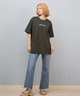 RVCA ルーカ 半袖 Tシャツ レディース バックプリント ロゴ SOUVENIR LOOSE FIT ST BF043-P20(BLK-S)