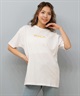 RVCA ルーカ 半袖 Tシャツ レディース バックプリント フラワープリント BF04C-200(BLK-S)
