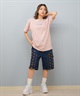 RVCA ルーカ 半袖 Tシャツ レディース バックプリント フラワープリント BF04C-200(BLK-S)