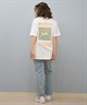 RVCA ルーカ 半袖 Tシャツ レディース バックプリント フラワープリント BF04C-200(BLK-S)