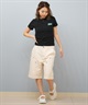 RVCA ルーカ 半袖 Tシャツ レディース バックプリント ショート丈 BF04C-206(BLK-S)