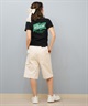 RVCA ルーカ 半袖 Tシャツ レディース バックプリント ショート丈 BF04C-206(BLK-S)