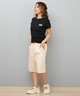 RVCA ルーカ 半袖 Tシャツ レディース バックプリント ショート丈 BF04C-206(BLK-S)