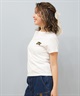 RVCA ルーカ 半袖 Tシャツ レディース バックプリント ショート丈 BF04C-206(BLK-S)