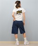RVCA ルーカ 半袖 Tシャツ レディース バックプリント ショート丈 BF04C-206(BLK-S)