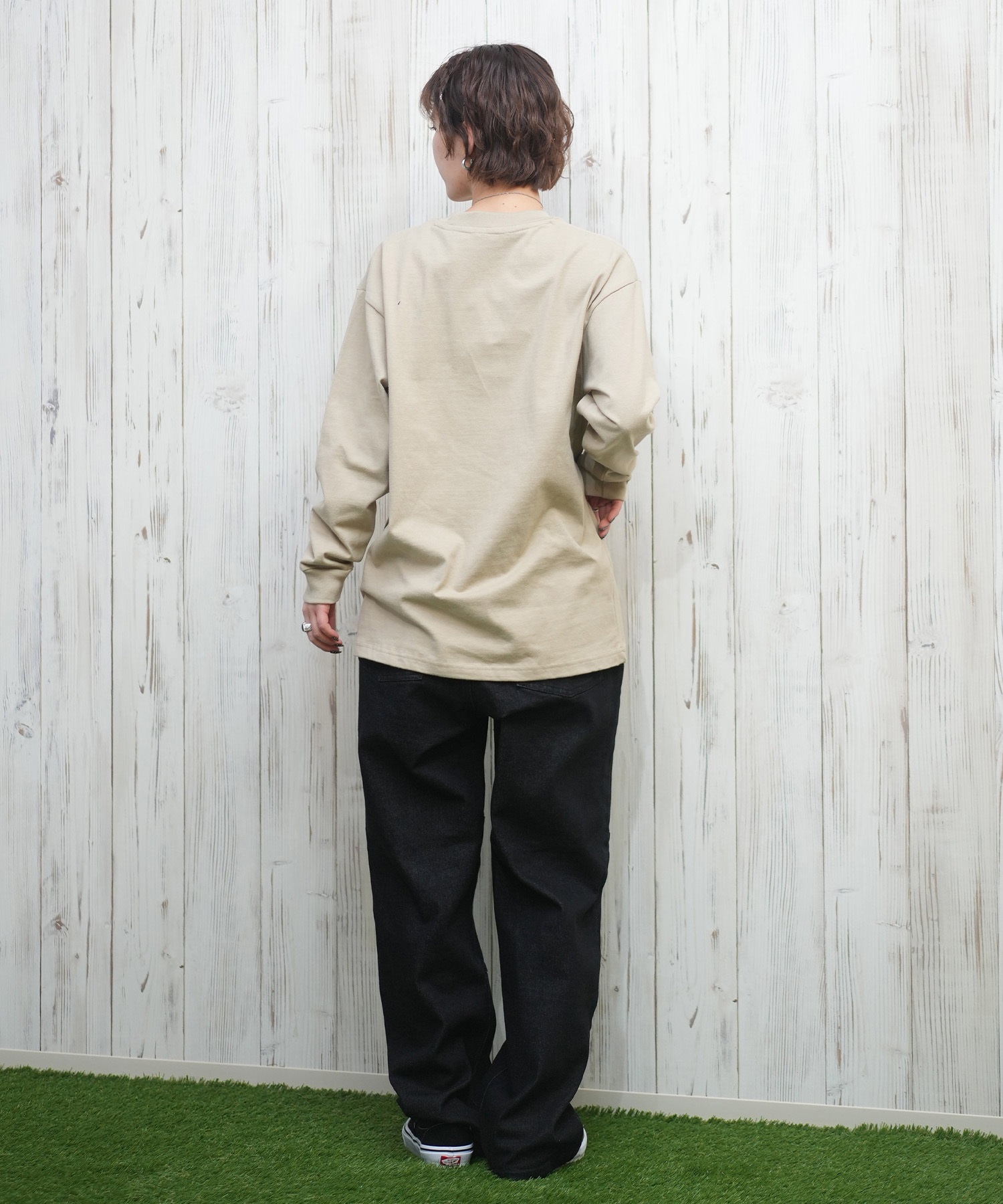 RVCA ルーカ レディース 長袖 Tシャツ シンプルロゴ ロンT BF043-050