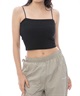 RVCA ルーカ タンクトップ キャミソール レディース ワンポイント ロゴ シンプル RECESSION TUBE TOP BF043-002(WHT-S)