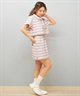 RVCA ルーカ 半袖 シャツ レディース ポロシャツ ショート丈 刺繍ロゴ BF04C-001(WHT-S)