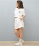 RVCA ルーカ 半袖 シャツ レディース ポロシャツ ショート丈 刺繍ロゴ BF04C-001(WHT-S)