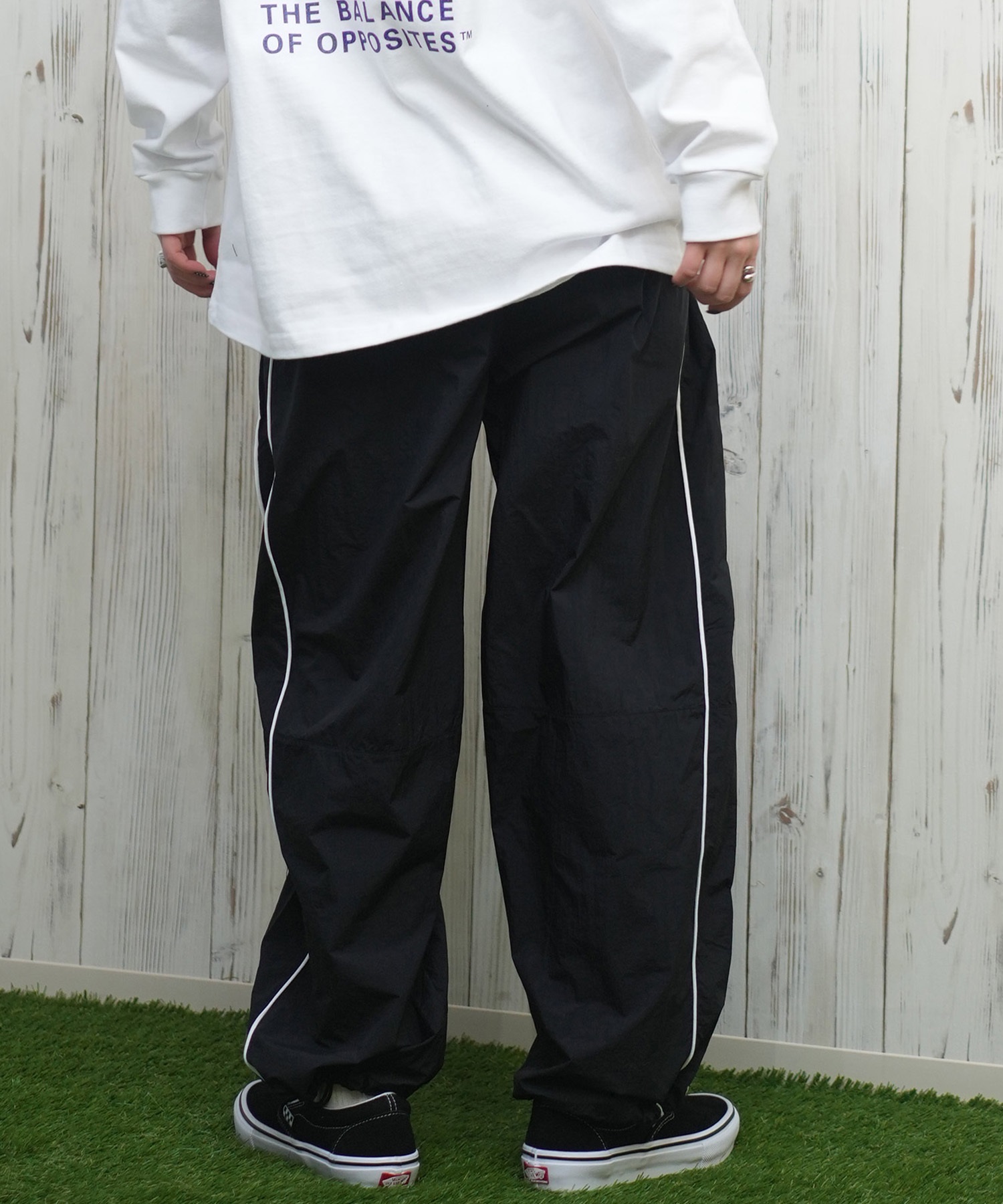 RVCA ルーカ レディース ロングパンツ トラックパンツ BF043-707(ABS-M)