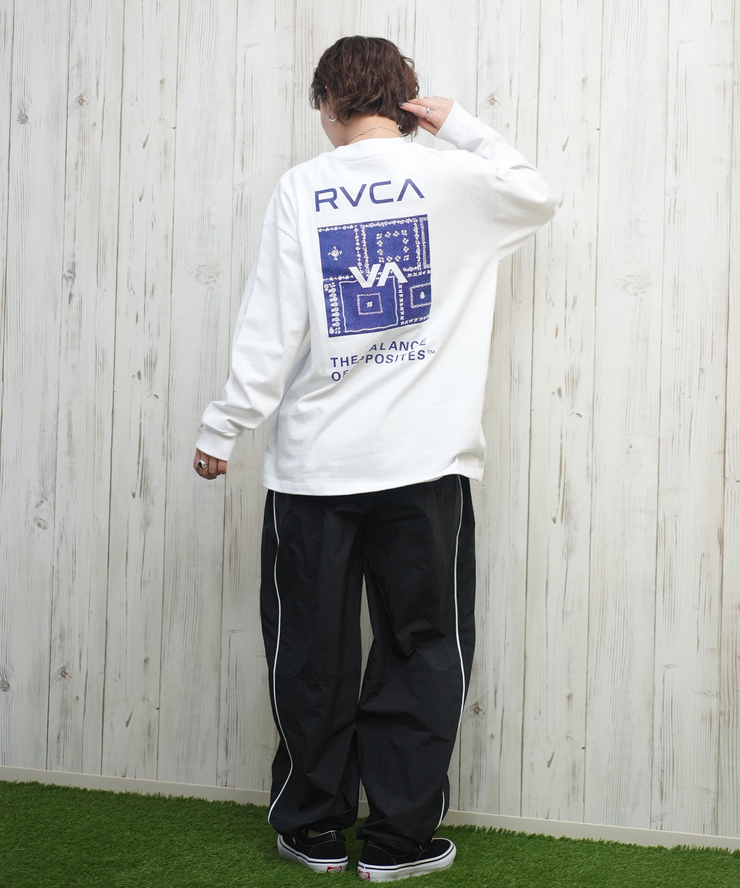RVCA ルーカ レディース ロングパンツ トラックパンツ BF043-707(ABS-M)