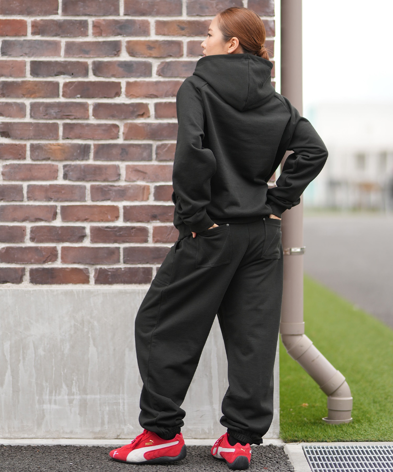 RVCA ルーカ ロングパンツ スウェットパンツ レディース ロゴ ワン