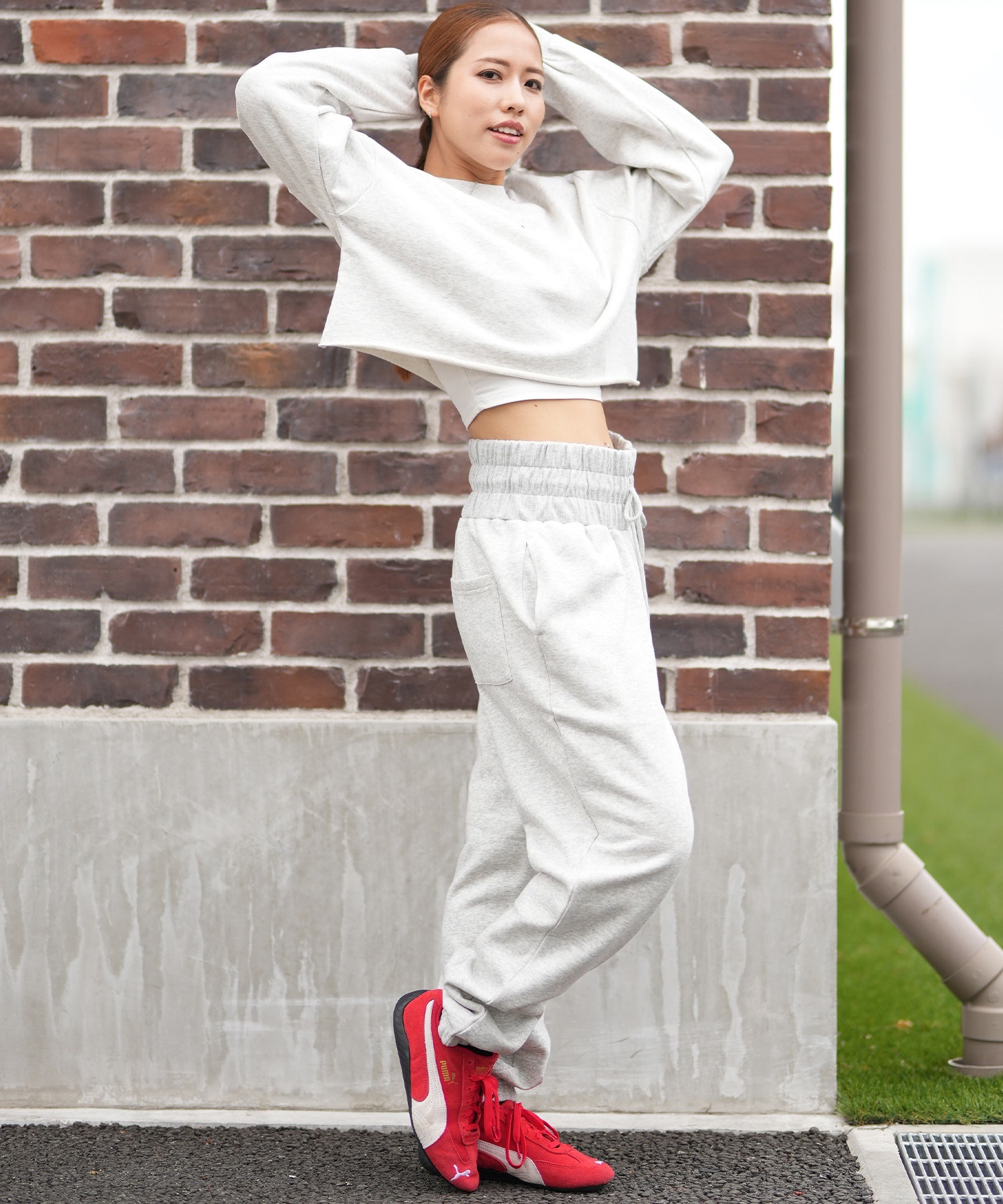 RVCA ルーカ ロングパンツ レディース スウェット パンツ BOXER SWEAT