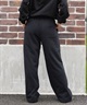 RVCA ルーカ ロングパンツ バギー スウェットパンツ レディース ロゴ ワンポイント WIDE SWEAT NEAT LONG PANTS BF044-P71(BLK-S)