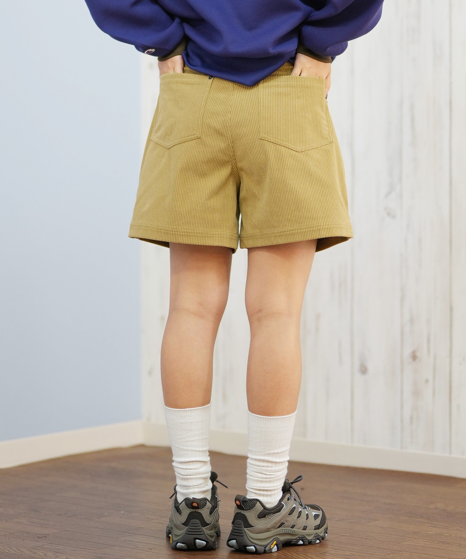 RVCA ルーカ ハーフパンツ ショートパンツ レディース ハイウエスト