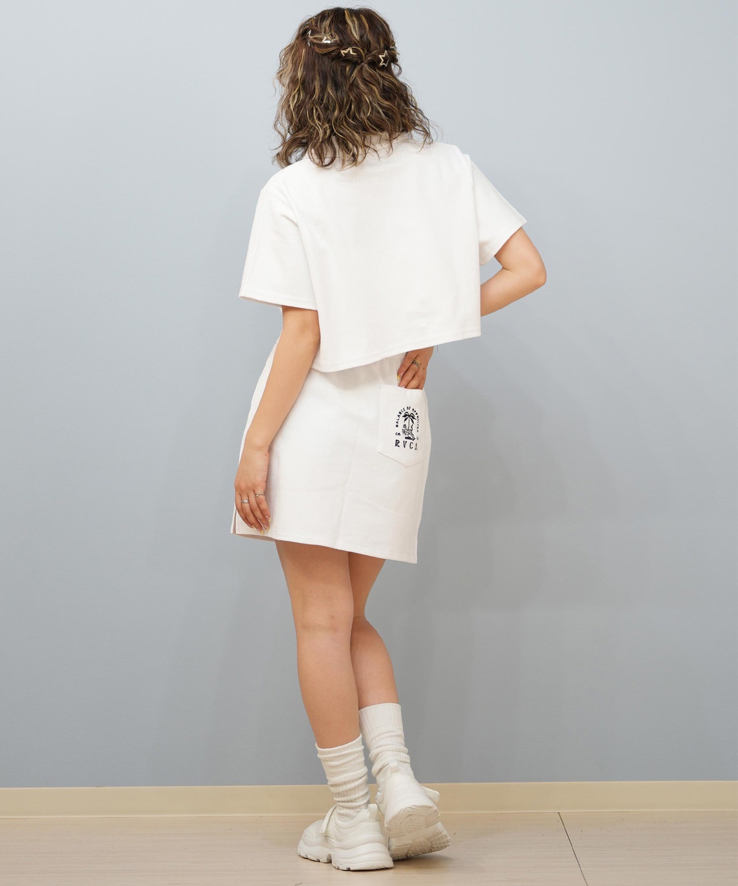 RVCA ルーカ スカート レディース ミニスカート BF04C-002 スカート