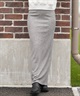 RVCA ルーカ スカート レディース リブニット マキシ丈 Hライン ペンシルスカート ロゴ ワンポイント MAXI PENCIL SKIRT BF044-601(BLK-M)