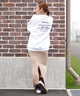 RVCA ルーカ スカート レディース リブニット マキシ丈 Hライン ペンシルスカート ロゴ ワンポイント MAXI PENCIL SKIRT BF044-601(BLK-M)