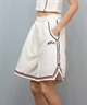 RVCA ルーカ 水着 トランクス レディース ショートパンツ ハーフパンツ パイピング 水陸両用 UVカット BF04C-P65(WHT-M)