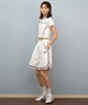 RVCA ルーカ 水着 トランクス レディース ショートパンツ ハーフパンツ パイピング 水陸両用 UVカット BF04C-P65(WHT-M)