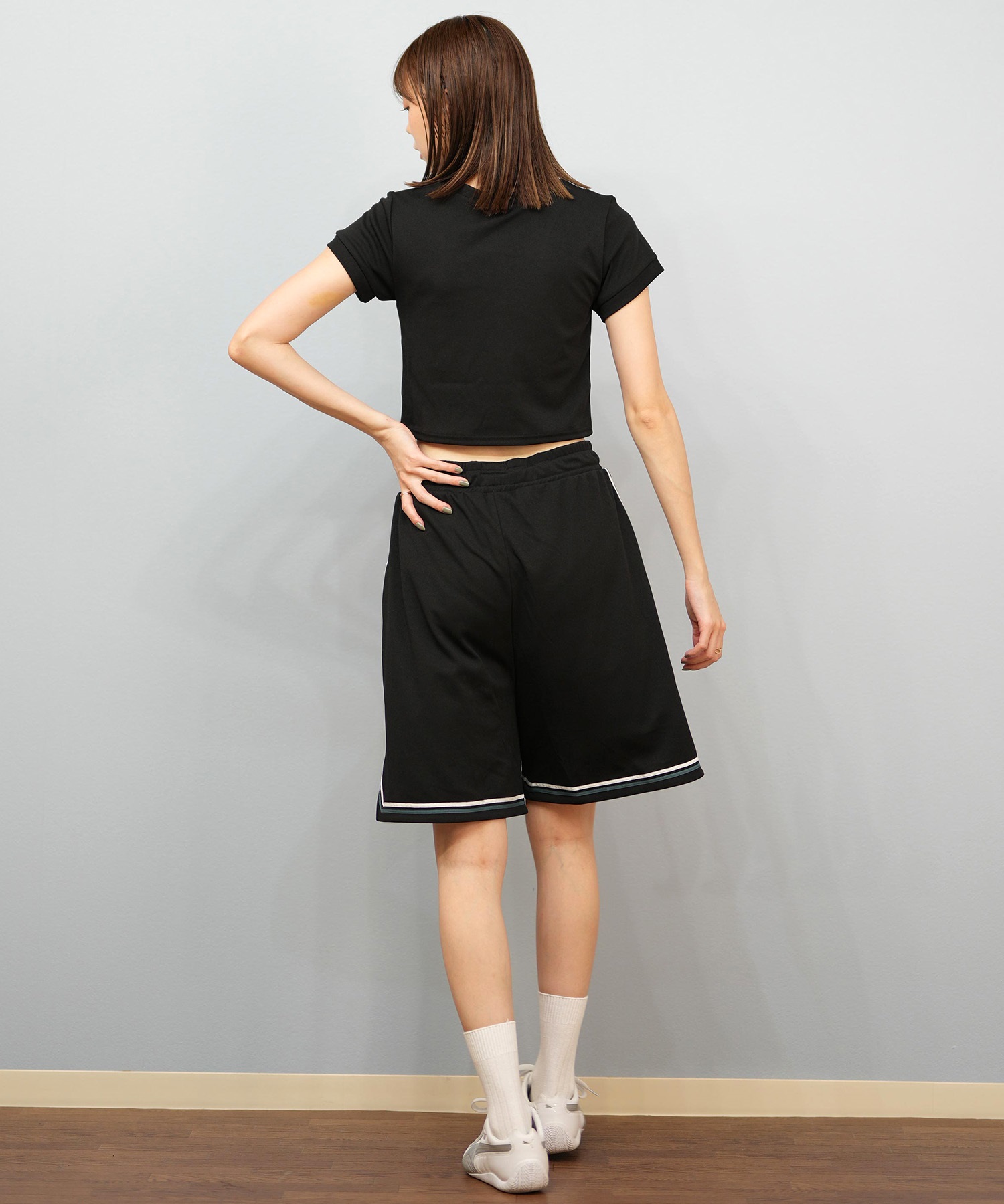 RVCA ルーカ 水着 トランクス レディース ショートパンツ ハーフパンツ パイピング 水陸両用 UVカット BF04C-P65(WHT-M)