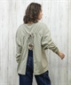 RVCA ルーカ ラッシュガード レディース 長袖 Tシャツ ロンT バックリボン 水陸両用 UVカット BACK SPLIT LS BF043-053(WHT-M)
