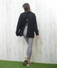 RVCA ルーカ ラッシュガード レディース 長袖 Tシャツ ロンT バックリボン 水陸両用 UVカット BACK SPLIT LS BF043-053(WHT-M)