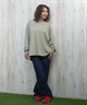 RVCA ルーカ ラッシュガード レディース 長袖 Tシャツ ロンT バックリボン 水陸両用 UVカット BACK SPLIT LS BF043-053(WHT-M)