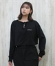 RVCA ルーカ ラッシュガード レディース 長袖 Tシャツ ロンT クロップド丈 ショート丈 水陸両用 UVカット BF043-854(WHT-M)