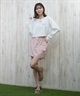 RVCA ルーカ ラッシュガード レディース 長袖 Tシャツ ロンT クロップド丈 ショート丈 水陸両用 UVカット BF043-854(WHT-M)