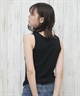 RVCA ルーカ ラッシュガード レディース タンクトップ カップ付 ワンポイント ロゴ 水陸両用 UVカット BF043-856(WHT-M)