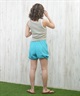 RVCA ルーカ ラッシュガード レディース タンクトップ カップ付 ワンポイント ロゴ 水陸両用 UVカット BF043-856(WHT-M)