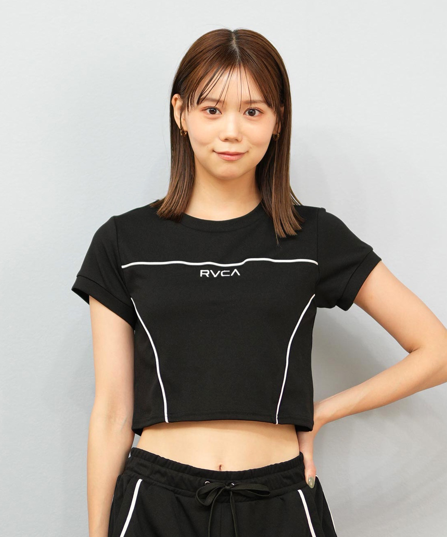 RVCA ルーカ 水着 ラッシュガード 半袖 Tシャツ レディース