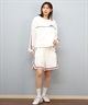RVCA ルーカ 水着 ラッシュガード パーカー ジップアップ レディース クロップド丈 ショート丈 パイピング 水陸両用 UVカット BF04C-P86(WHT-M)
