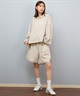 RVCA ルーカ 水着 ラッシュガード パーカー ジップアップ レディース クロップド丈 ショート丈 パイピング 水陸両用 UVカット BF04C-P86(WHT-M)
