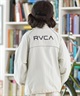 RVCA ルーカ ナイロン ジャケット キッズ ジュニア 子供 バックプリント ロゴ MIL NYLON JACKET BF046-751(BLK-140cm)