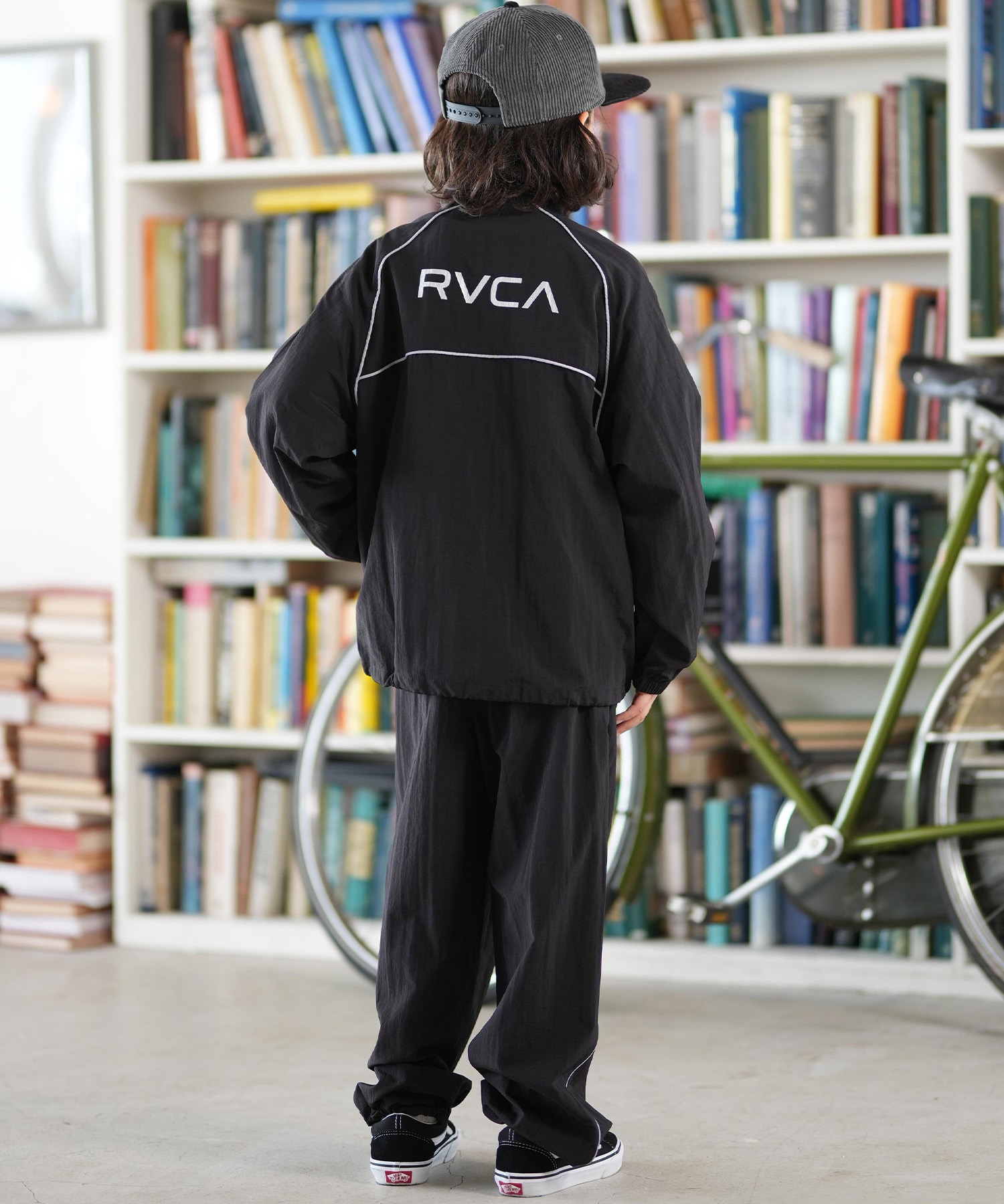 RVCA ルーカ ナイロン ジャケット キッズ ジュニア 子供 バック