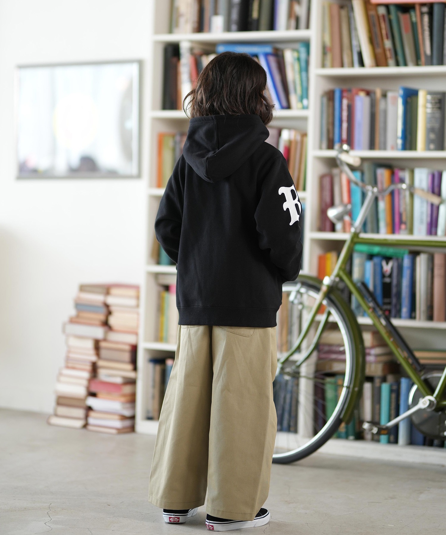 RVCA ルーカ ジップアップ パーカー キッズ ジュニア 子供 スウェット