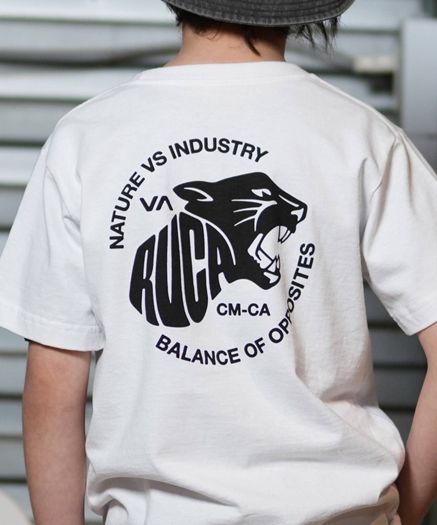 RVCA ルーカ 半袖 Tシャツ キッズ KIDS TIGER WAVE ST BF045-P22