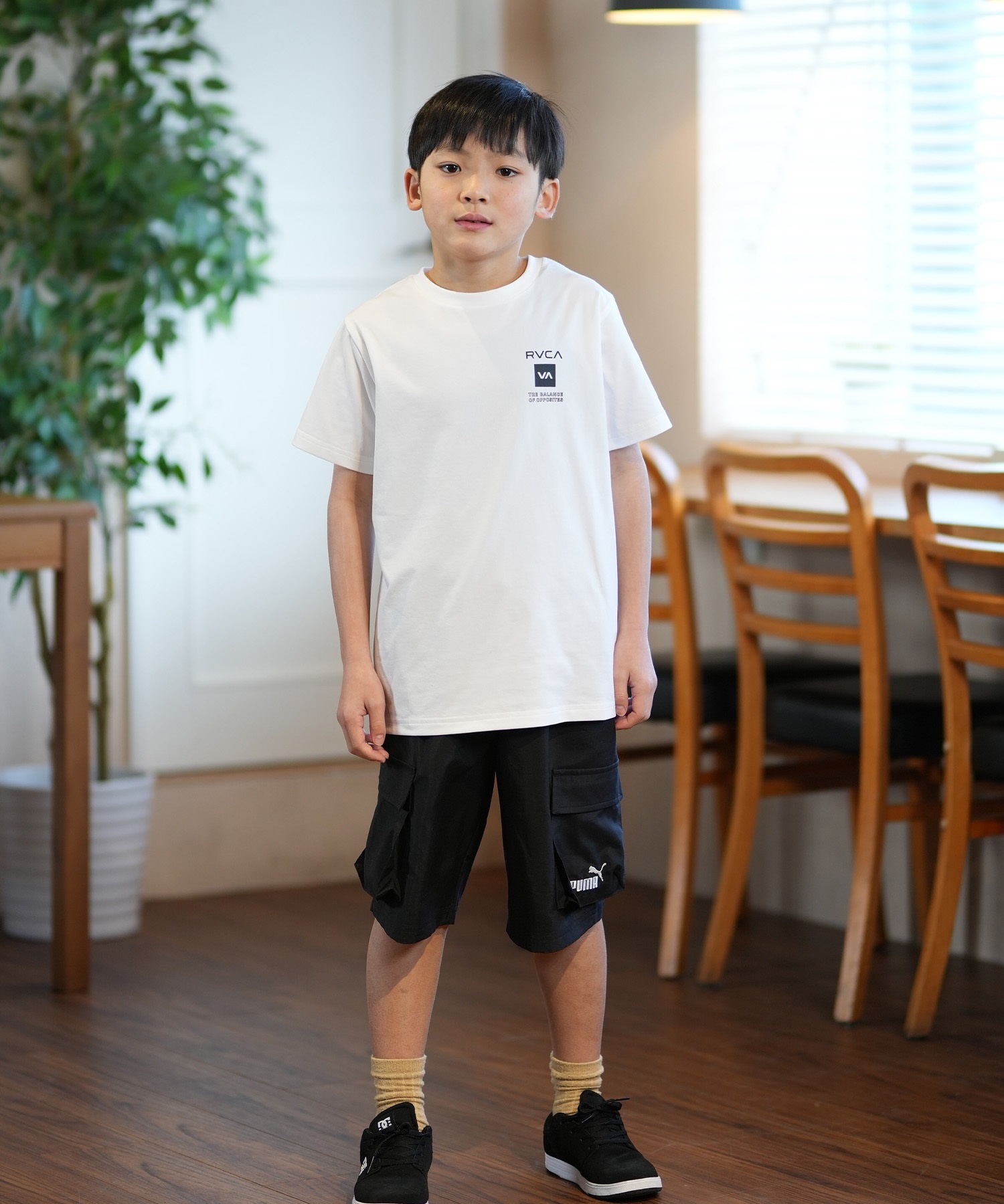 RVCA ルーカ 半袖 Tシャツ キッズ KIDS POSTING RVCA ST BF045-P85
