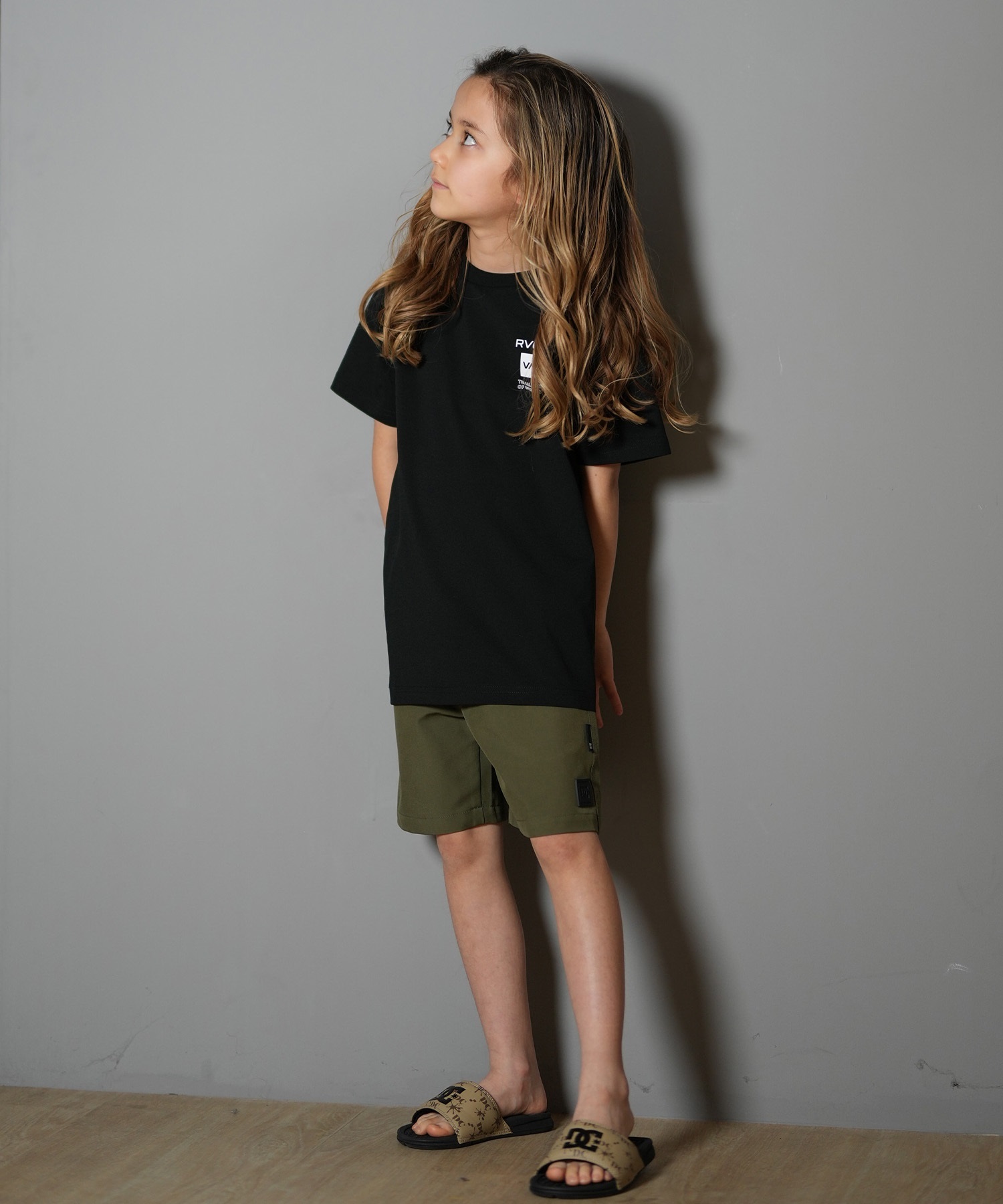 RVCA ルーカ 半袖 Tシャツ キッズ KIDS POSTING RVCA ST BF045-P85