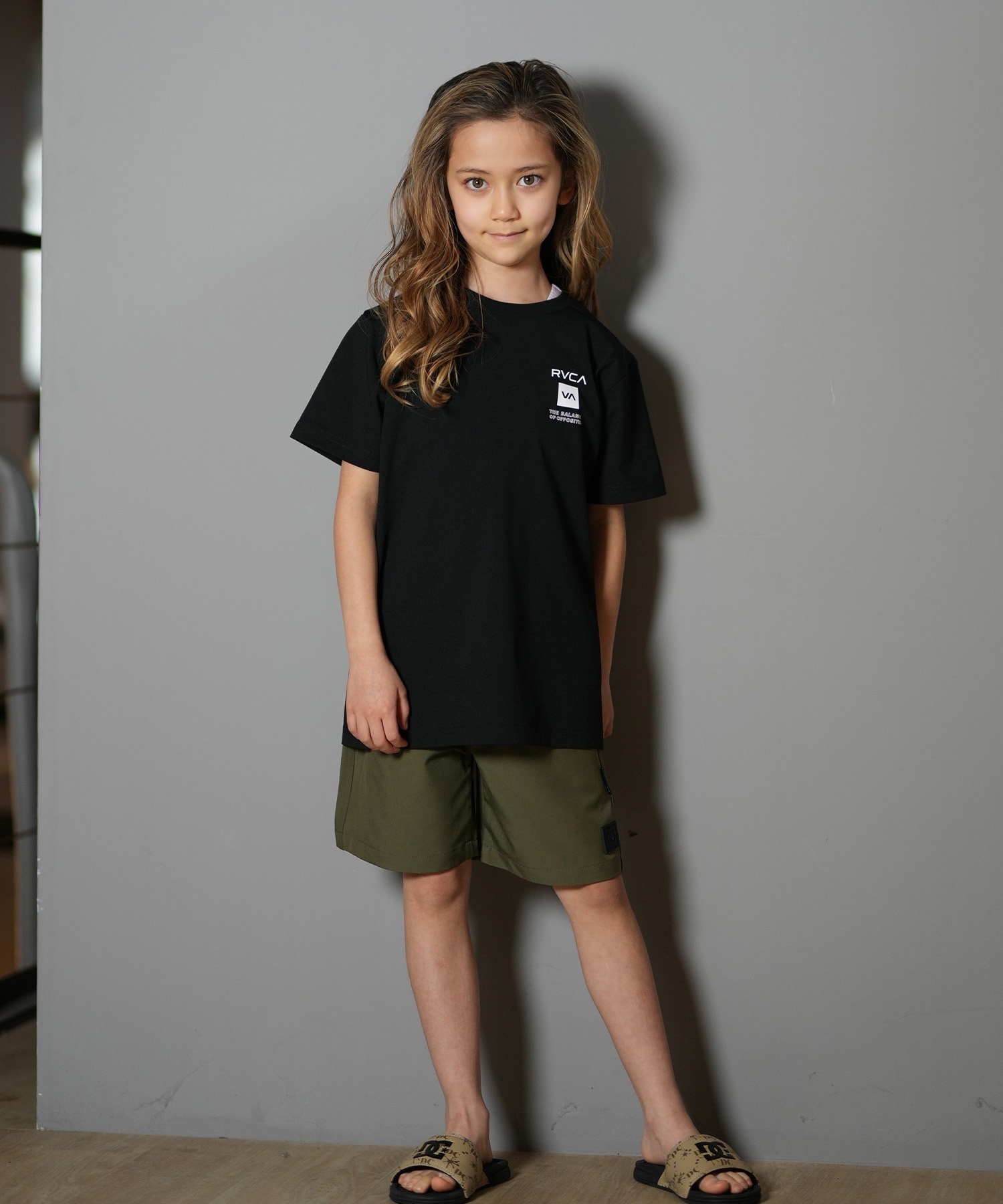 RVCA ルーカ 半袖 Tシャツ キッズ KIDS POSTING RVCA ST BF045-P85