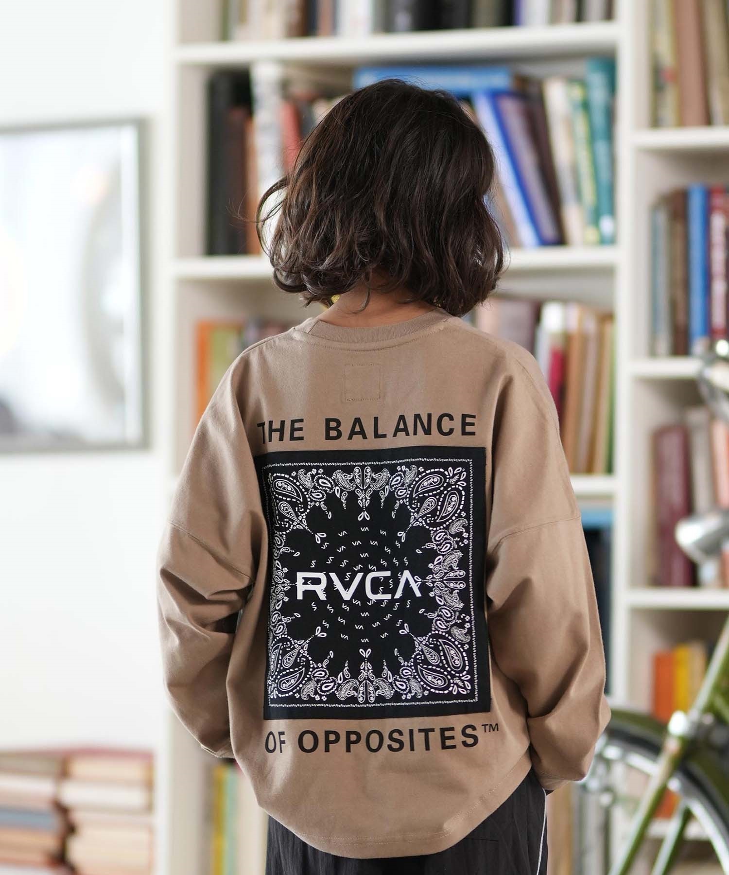 RVCA ルーカ 長袖 Tシャツ ロンT キッズ ジュニア 子供 バックプリント