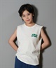 RVCA ルーカ タンクトップ キッズ ジュニア 子供 バックプリント ロゴ ONSHORE TT BF04E-254(BLK-130cm)