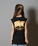 RVCA ルーカ タンクトップ キッズ ジュニア 子供 バックプリント ロゴ ONSHORE TT BF04E-254(BLK-130cm)